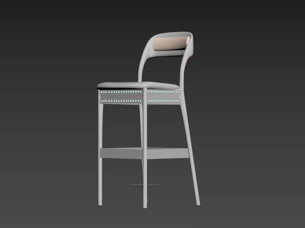 Chair 3D print model_0