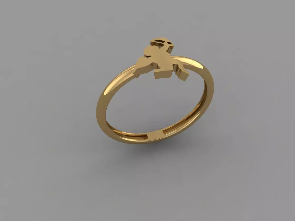 Ring set 3D print model_12