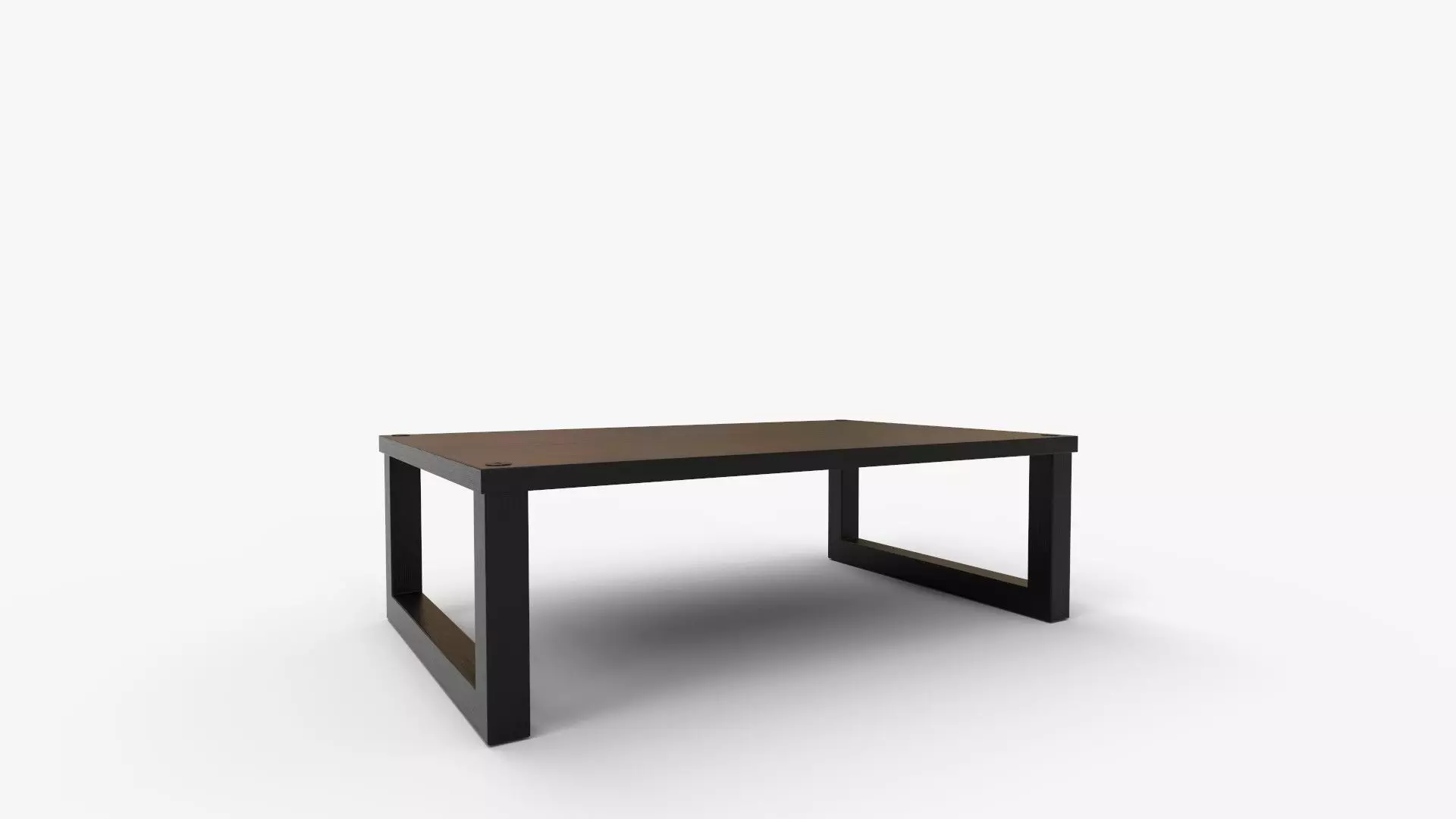 Japanese Style Floor Table 3D model_5