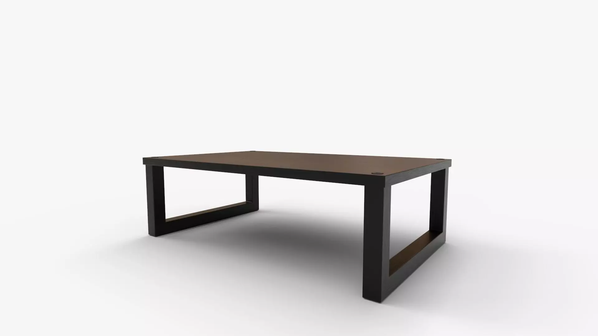 Japanese Style Floor Table 3D model_4