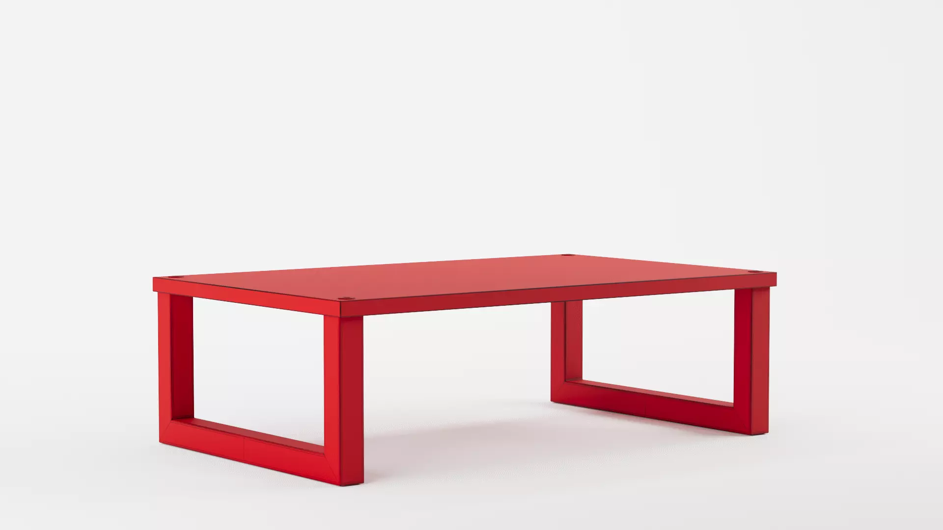Japanese Style Floor Table 3D model_11