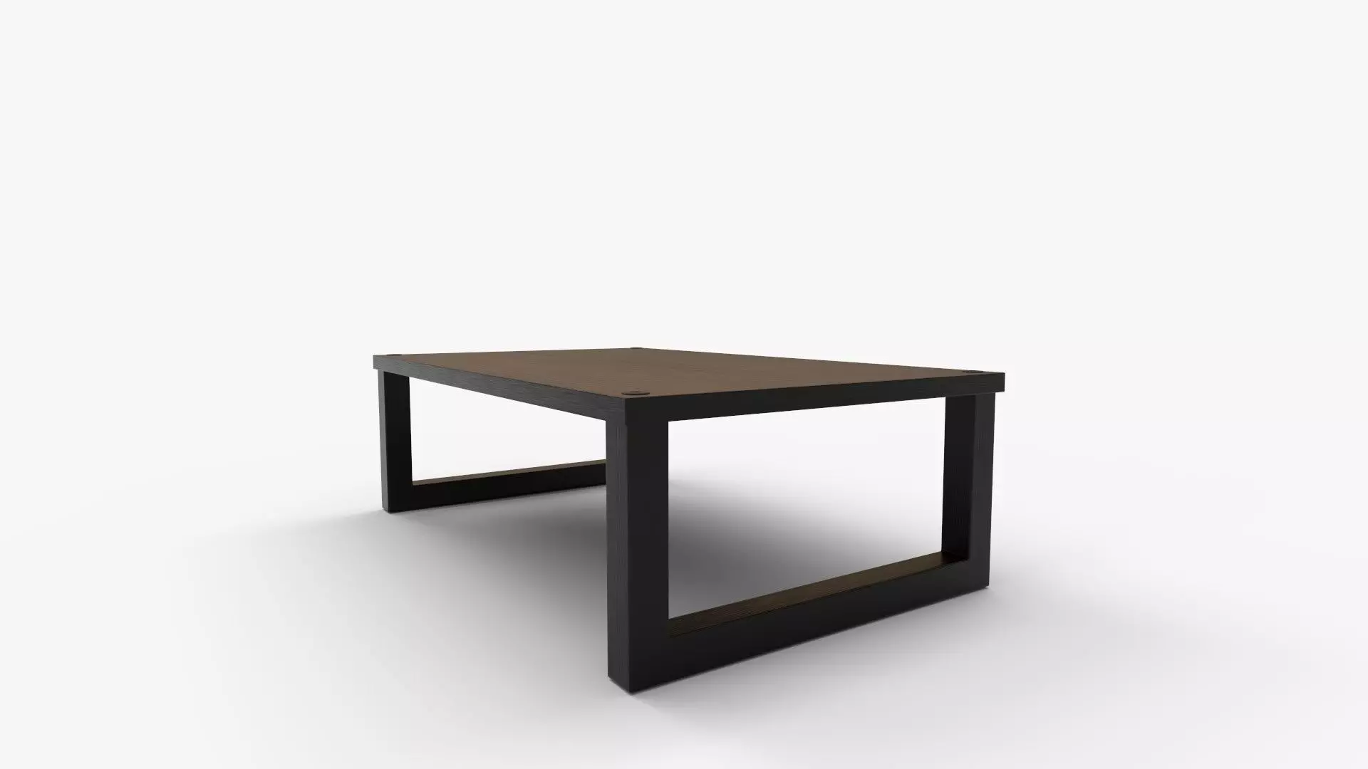 Japanese Style Floor Table 3D model_3