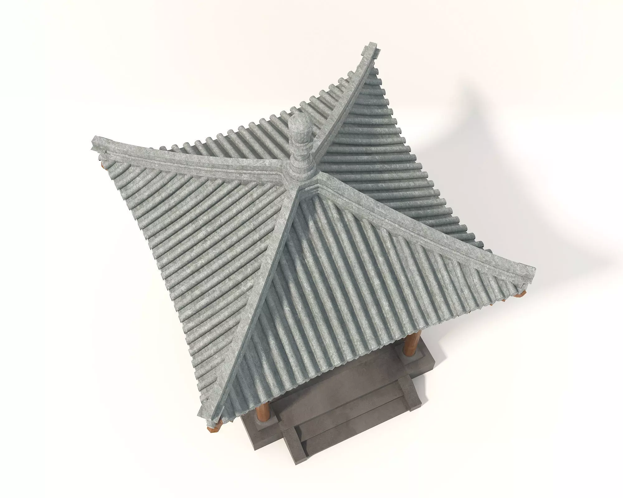 Wooden Gazebos 3 3D model_8