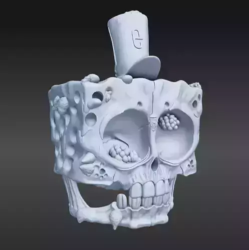 Spongebob Skeleton