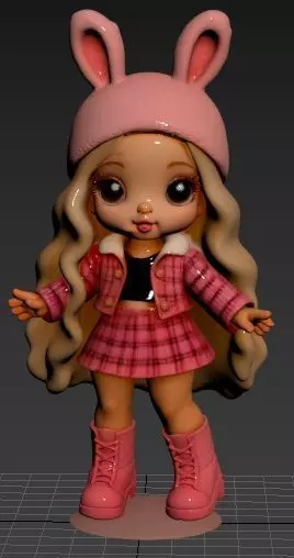 Na Na Na Surprise - 1 Printable Doll 3D print model_0