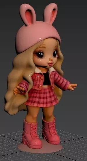 Na Na Na Surprise - 1 Printable Doll 3D print model_2