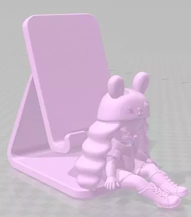 Na Na Na Surprise - Mobile Phone Holder - 1 Printable 3D print model_1