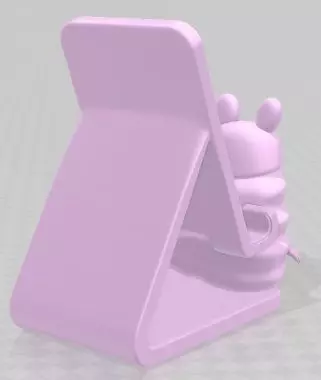 Na Na Na Surprise - Mobile Phone Holder - 1 Printable 3D print model_3