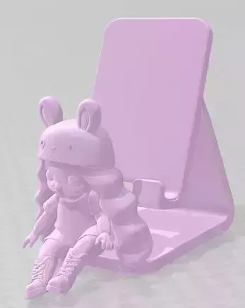 Na Na Na Surprise - Mobile Phone Holder - 1 Printable 3D print model