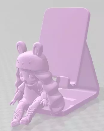 Na Na Na Surprise - Mobile Phone Holder - 1 Printable 3D print model_0