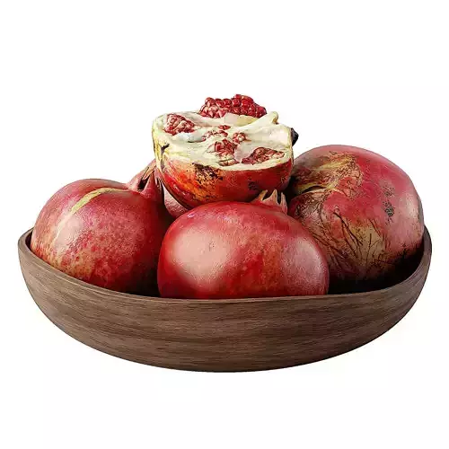 bowl of pomegranate