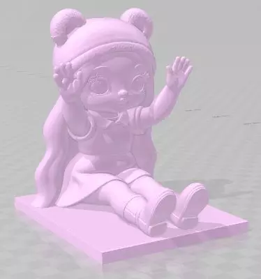 Na Na Na Surprise - Mobile Phone Holder - 2 Printable 3D print model_1