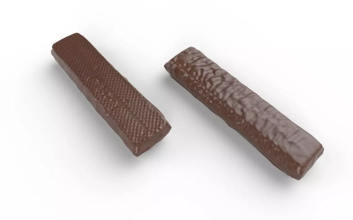 Chocolate Bar M07 Low-poly 3D model_5