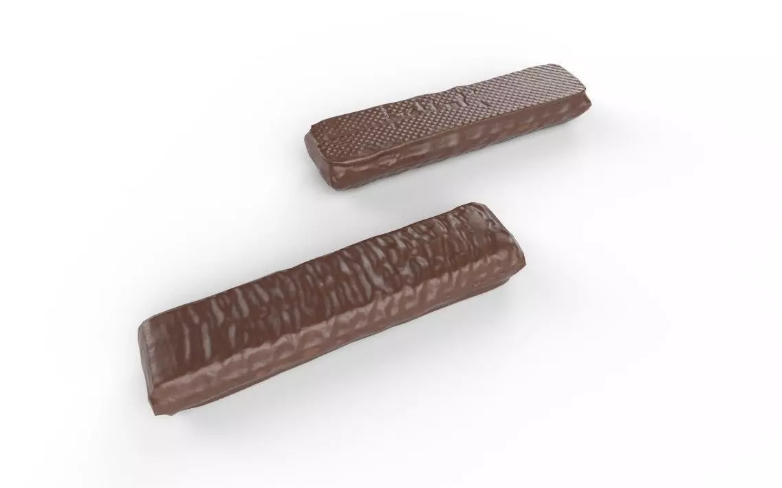 Chocolate Bar M07 Low-poly 3D model_0