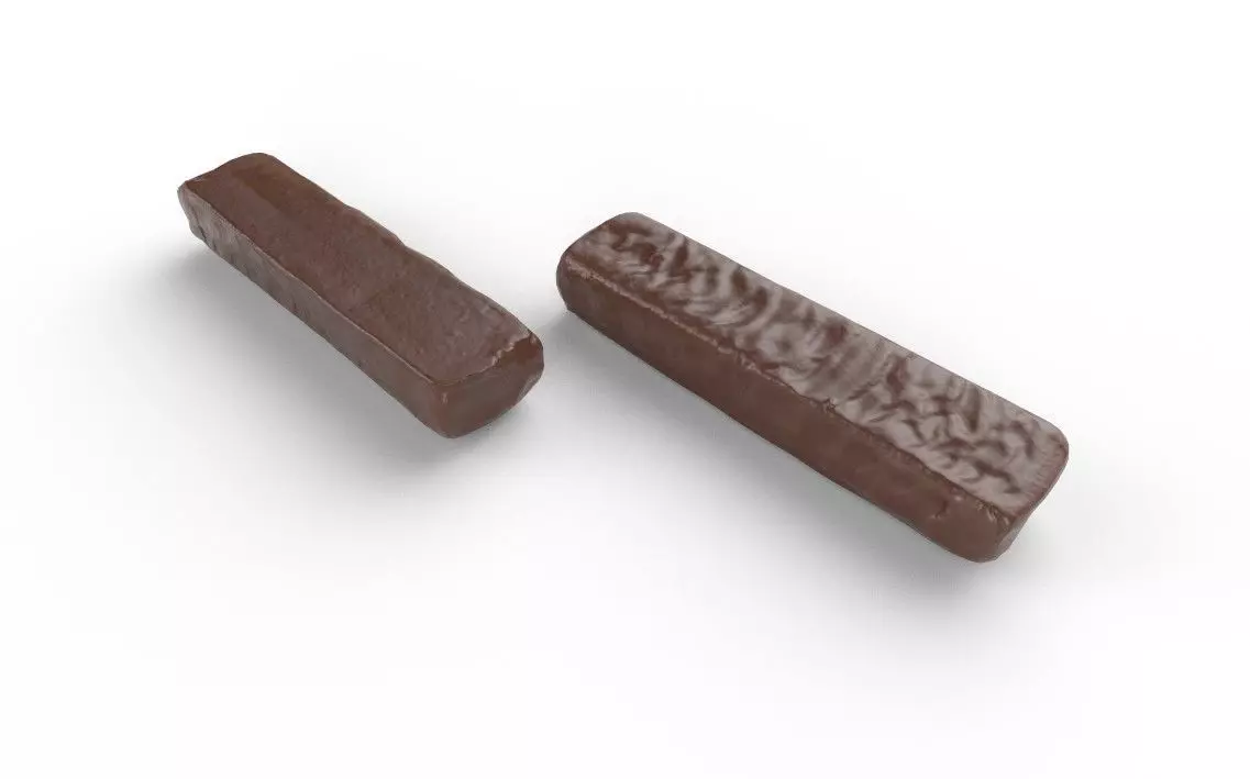 Chocolate Bar M09 Low-poly 3D model_5