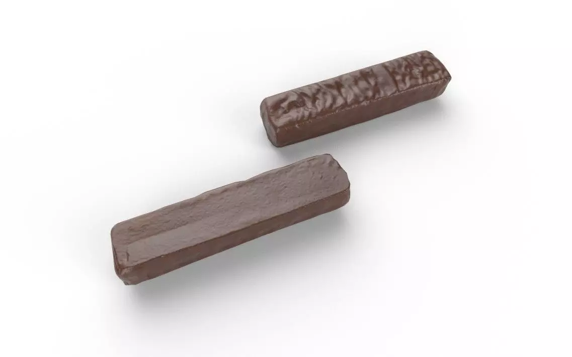 Chocolate Bar M09 Low-poly 3D model_4