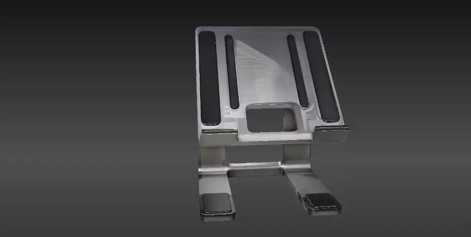 Laptop Stand 3D Model Adjustable Minimalist Print-Ready 3D print model_9