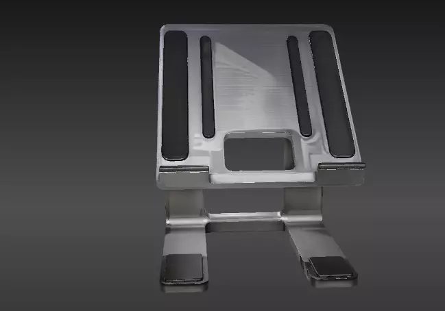 Laptop Stand 3D Model Two Pack  Minimalist Print-Ready  Low-poly 3D model_26