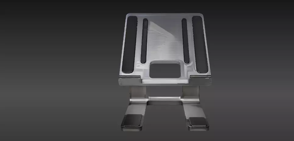 Laptop Stand 3D Model Two Pack  Minimalist Print-Ready  Low-poly 3D model_22