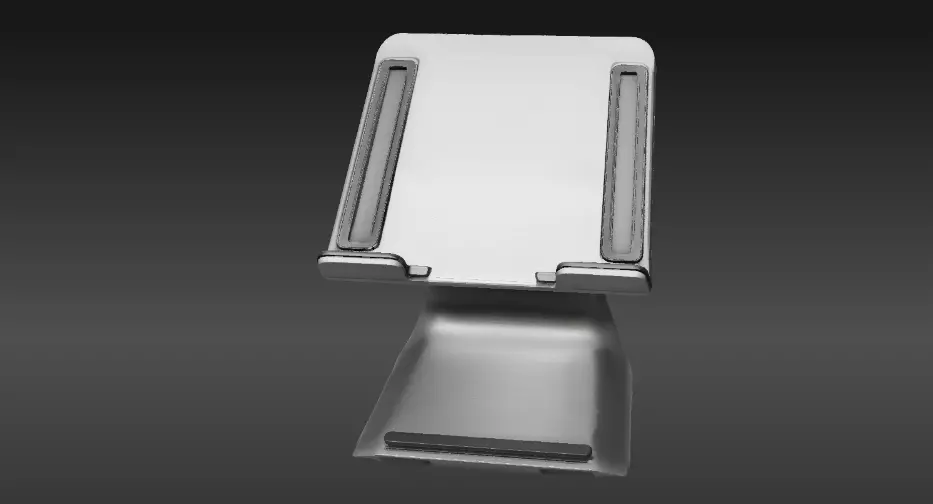 Laptop Stand 3D Model Two Pack  Minimalist Print-Ready  Low-poly 3D model_23