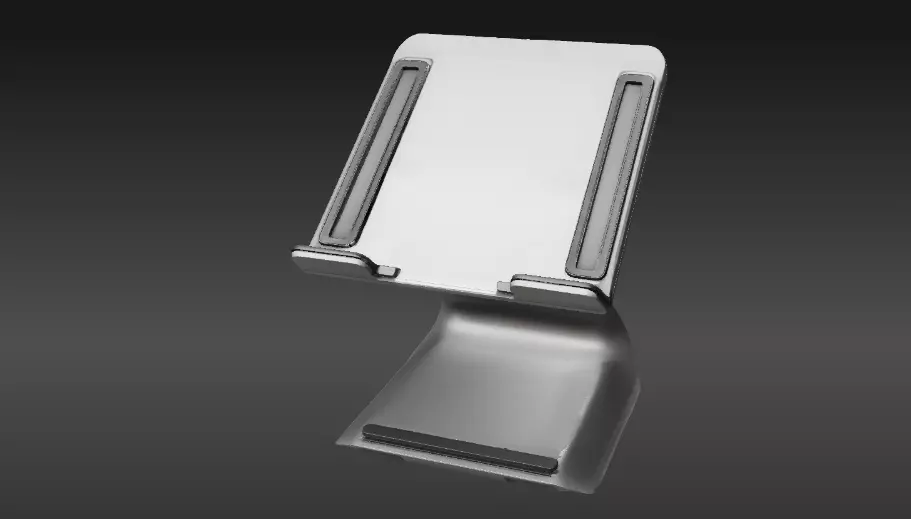 Laptop Stand 3D Model Two Pack  Minimalist Print-Ready  Low-poly 3D model_18