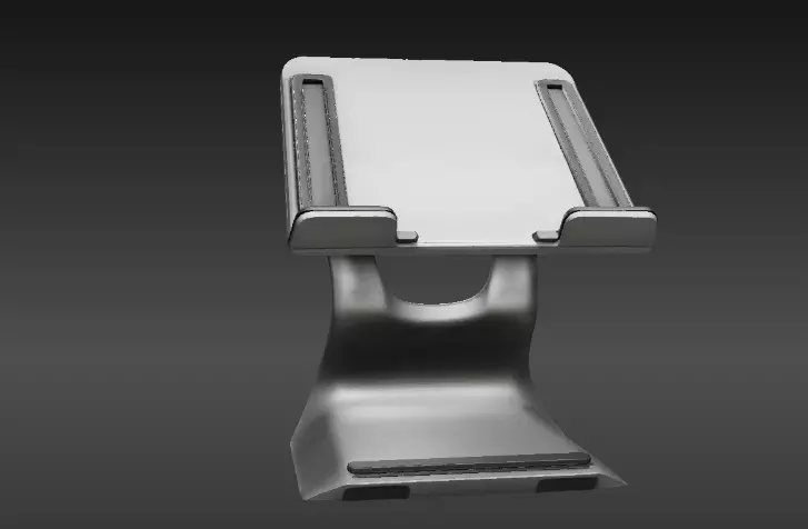 Laptop Stand 3D Model Two Pack  Minimalist Print-Ready  Low-poly 3D model_7