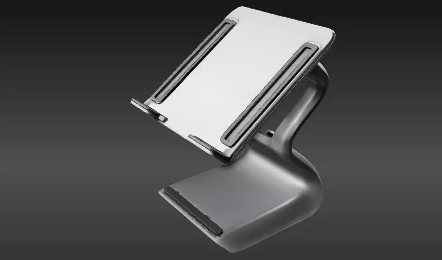 Laptop Stand 3D Model Two Pack  Minimalist Print-Ready  Low-poly 3D model_16