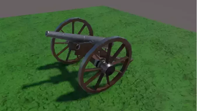 1860 12 Pounder Civil War Cannon