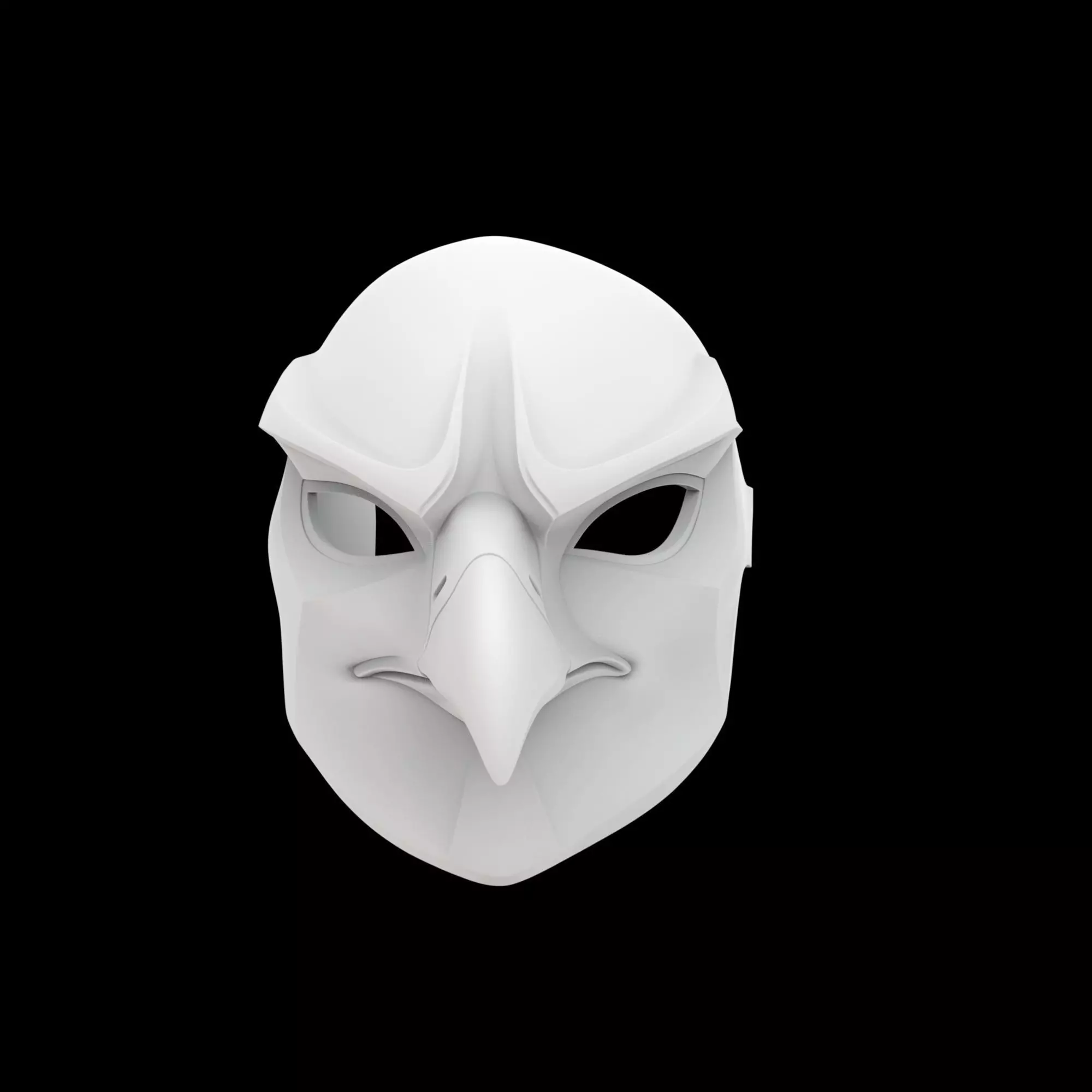 Hawk Mask Cosplay 3D Print Model 3D print model_0