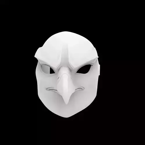 Hawk Mask Cosplay 3D Print Model