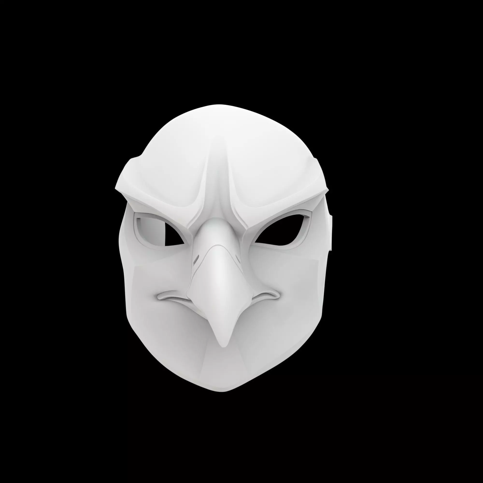 Hawk Mask Cosplay 3D Print Model 3D print model_4