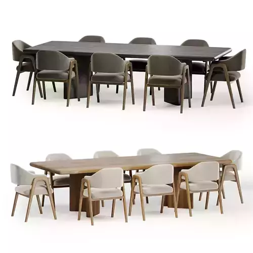 trever jose chair with imari table