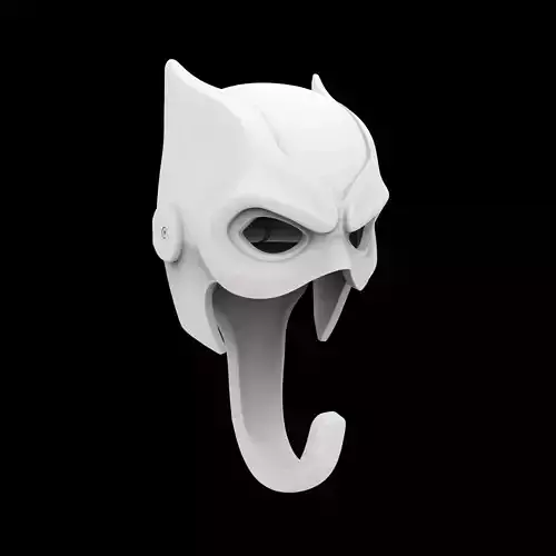 Superhero Wall Hook 3D Print Model