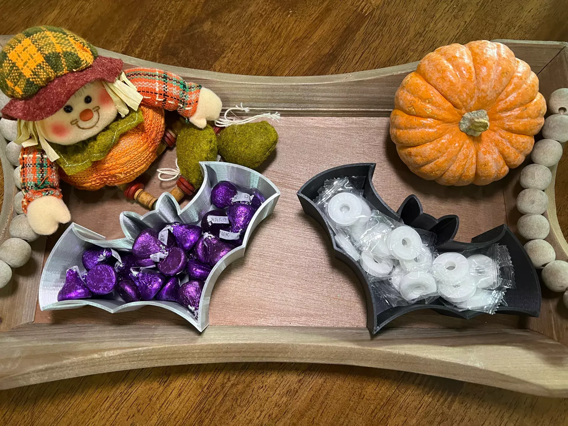 Bat Candy Bowl STL 3D print model_0