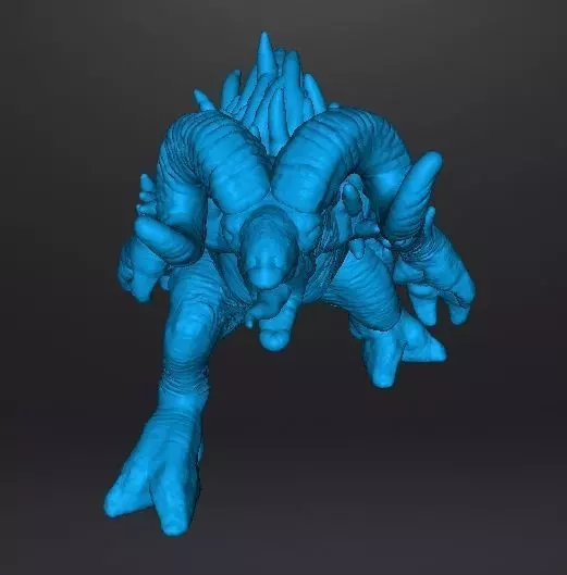 SHEEPSQUATCH MINIATURE MODEL FOR HORROR OR FANTASY GAMES RPG DND 3D print model_12