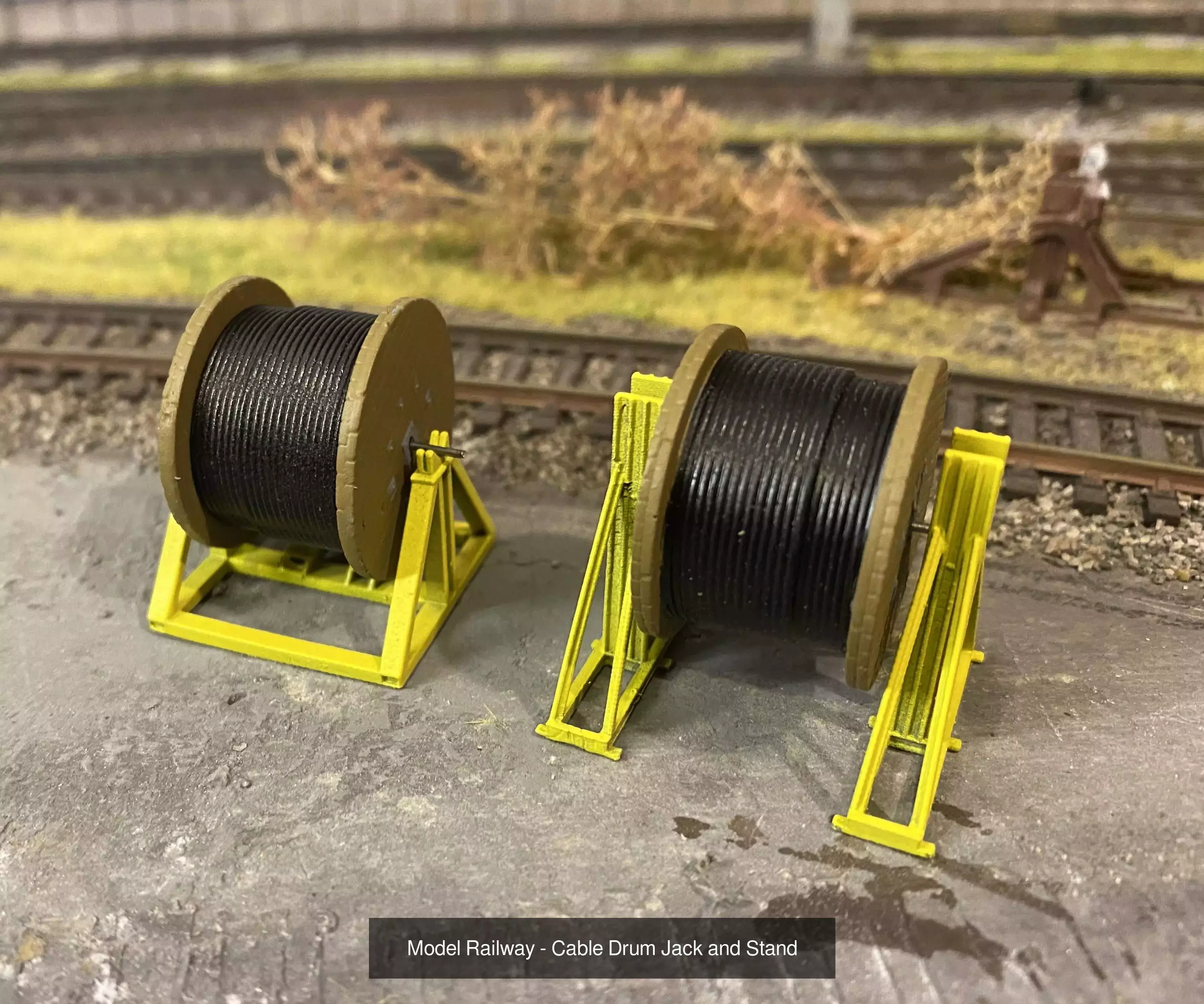 Model Railway Construction Roadside Items 3D Model Collection_12