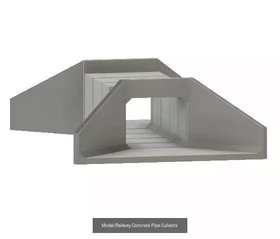 Model Railway Construction Roadside Items 3D Model Collection_8
