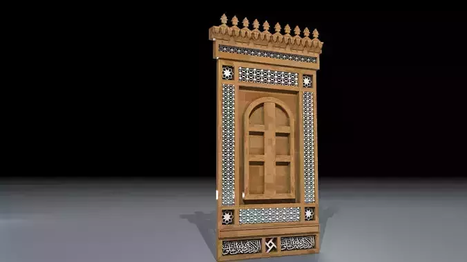 3D Arabesque Decorative Wall Element