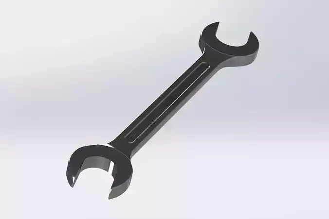 14x15 Wrench Model by HCU TOOLS SolidWorks STEP STL 3D print 