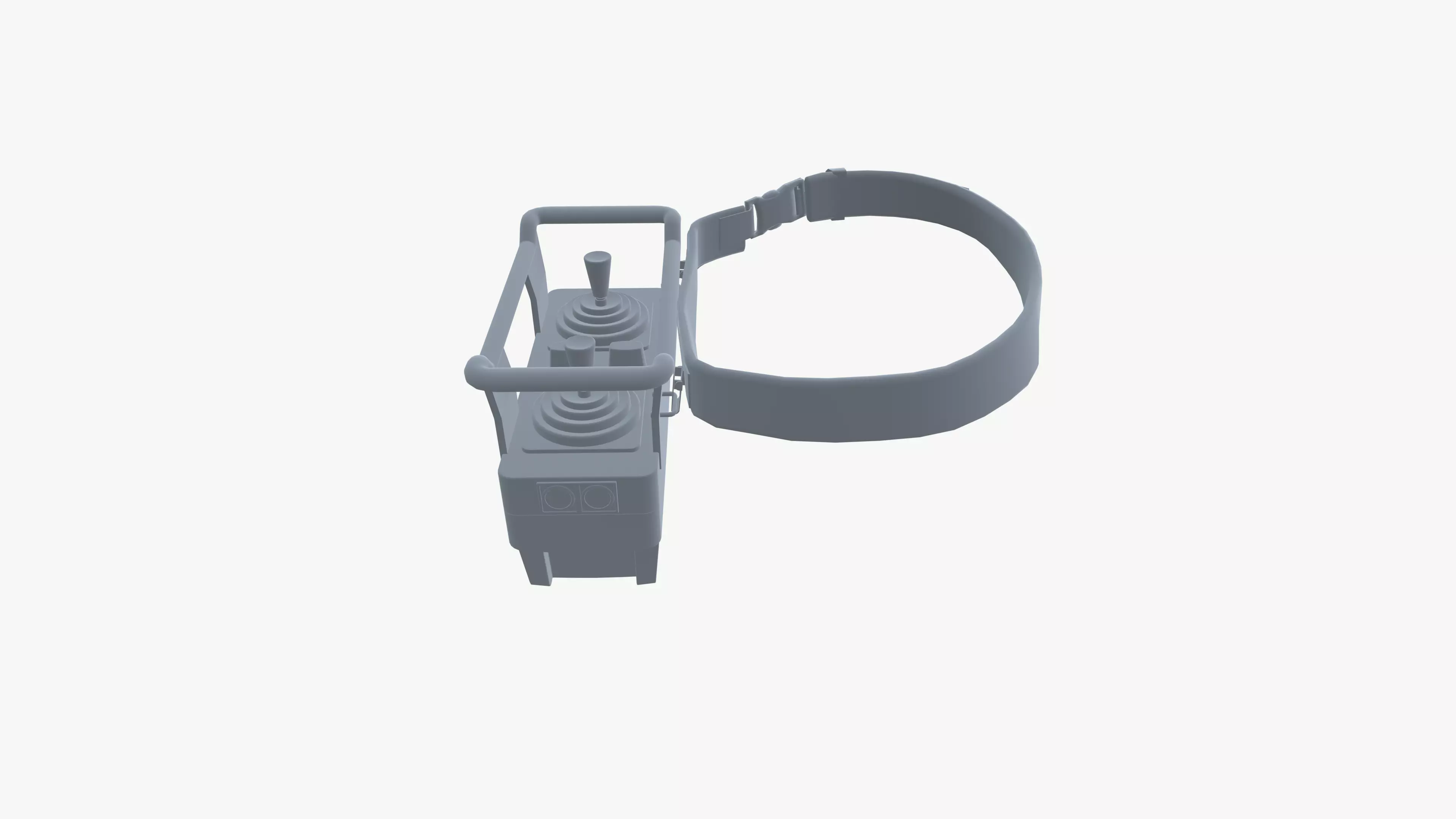 EOT Remote with belt 3D model_2