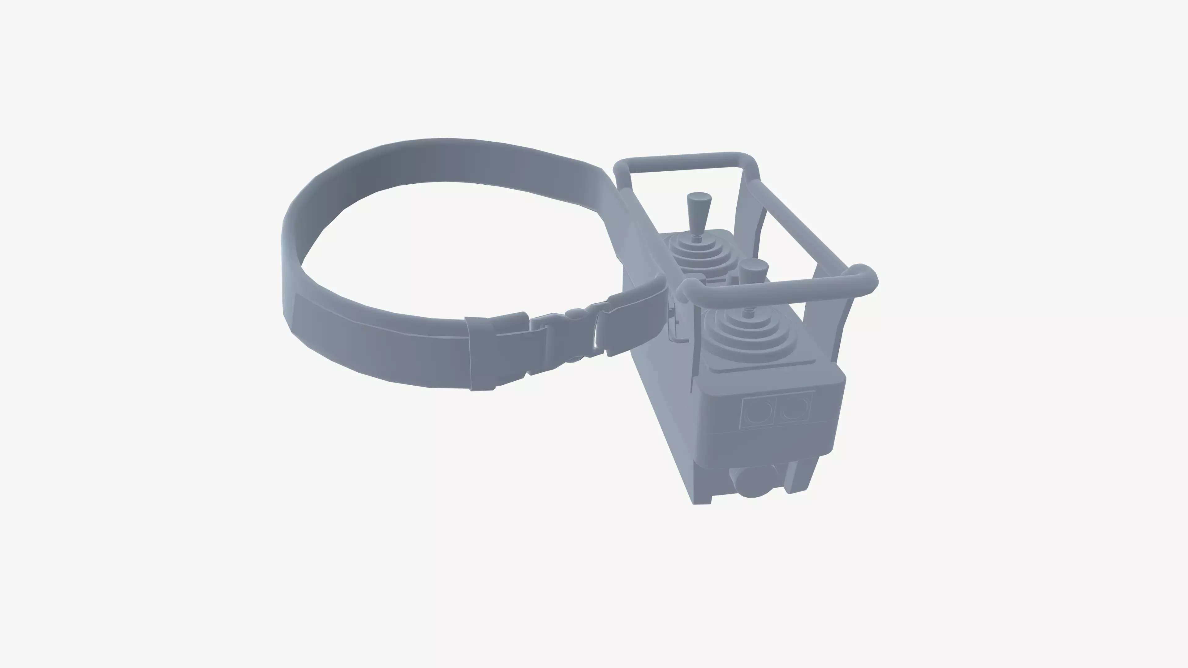 EOT Remote with belt 3D model_4