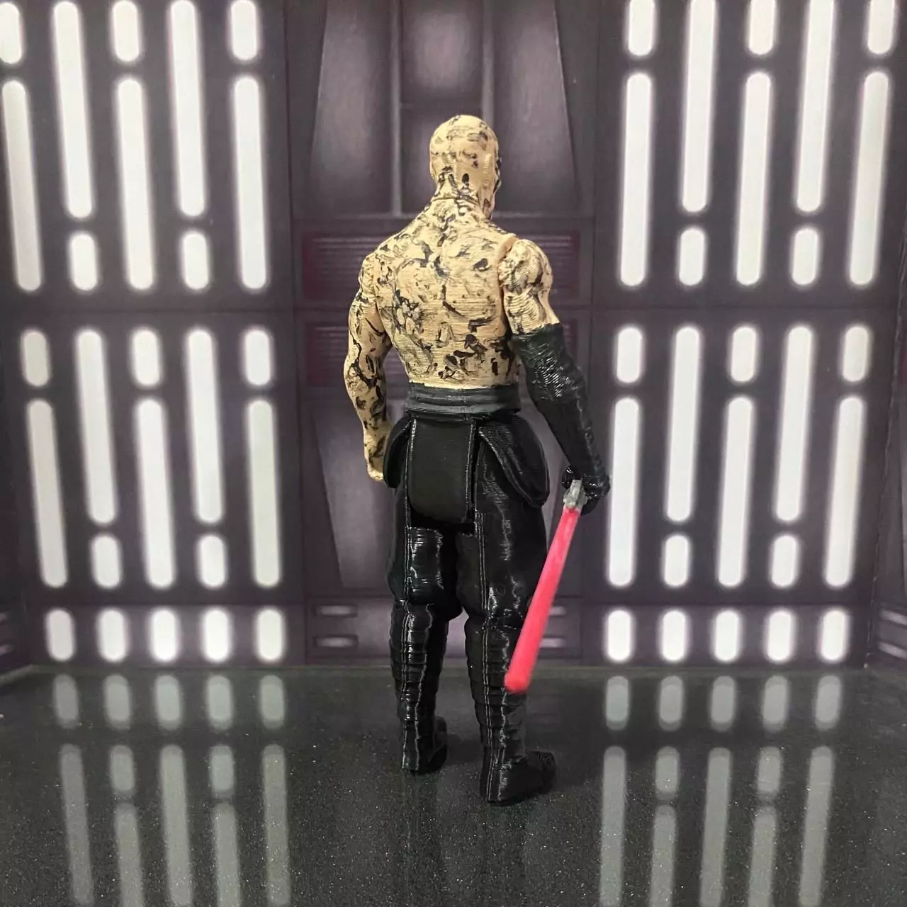 Darth sion star wars vintage toy kenner 3D print model_4