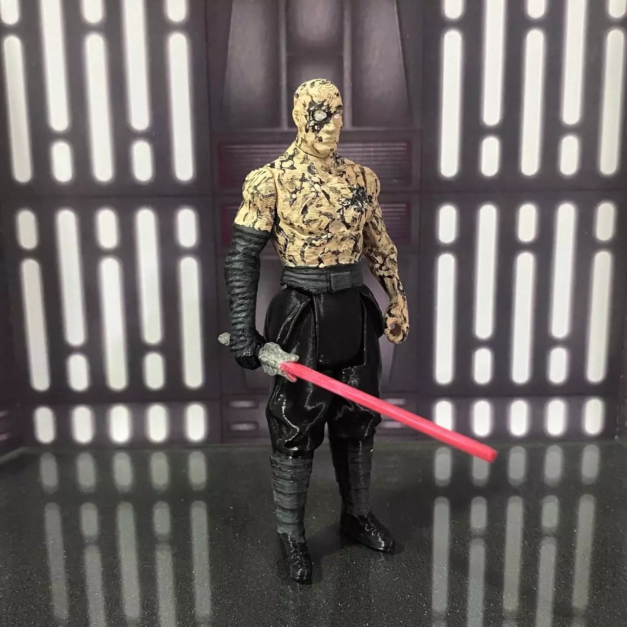 Darth sion star wars vintage toy kenner 3D print model_6