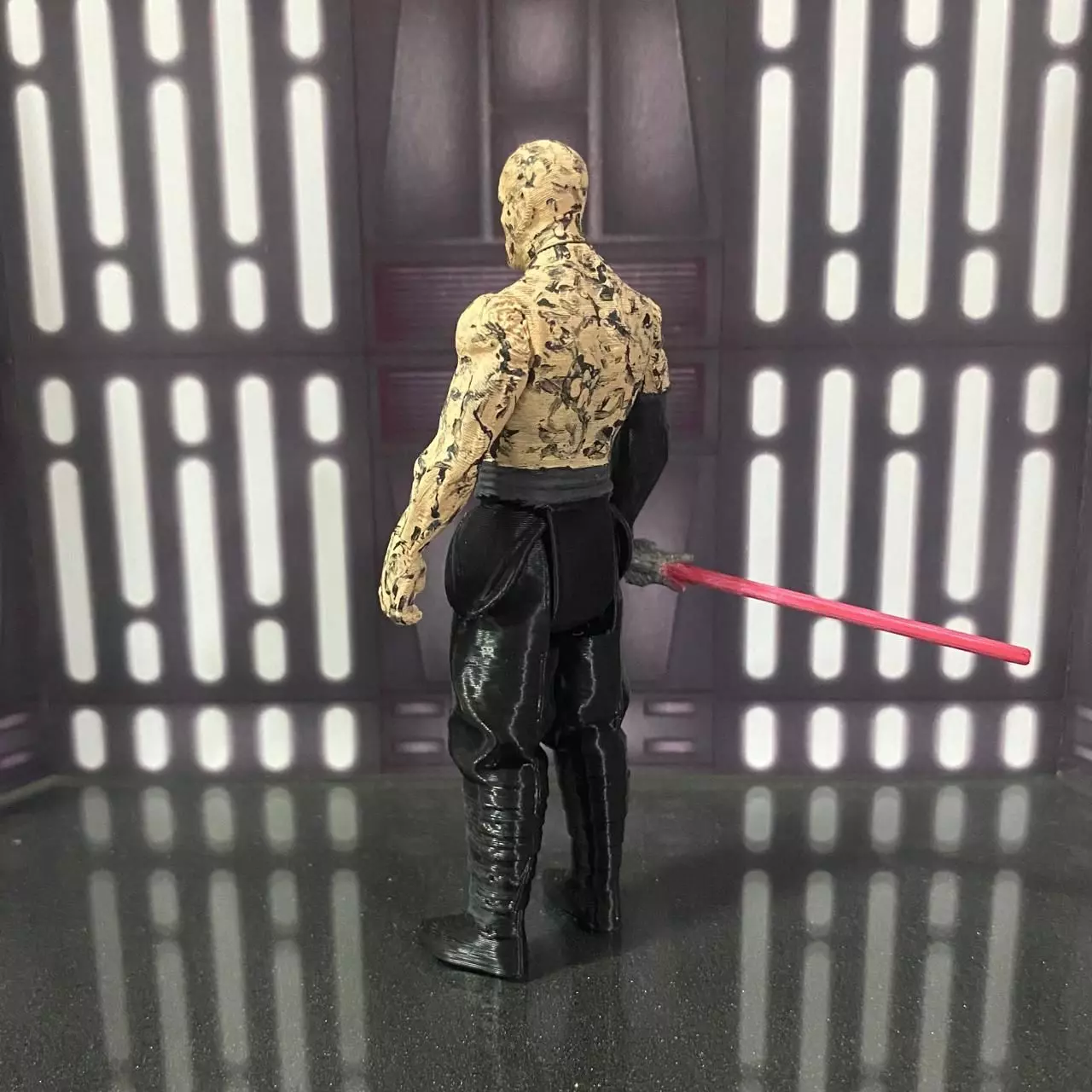 Darth sion star wars vintage toy kenner 3D print model_5
