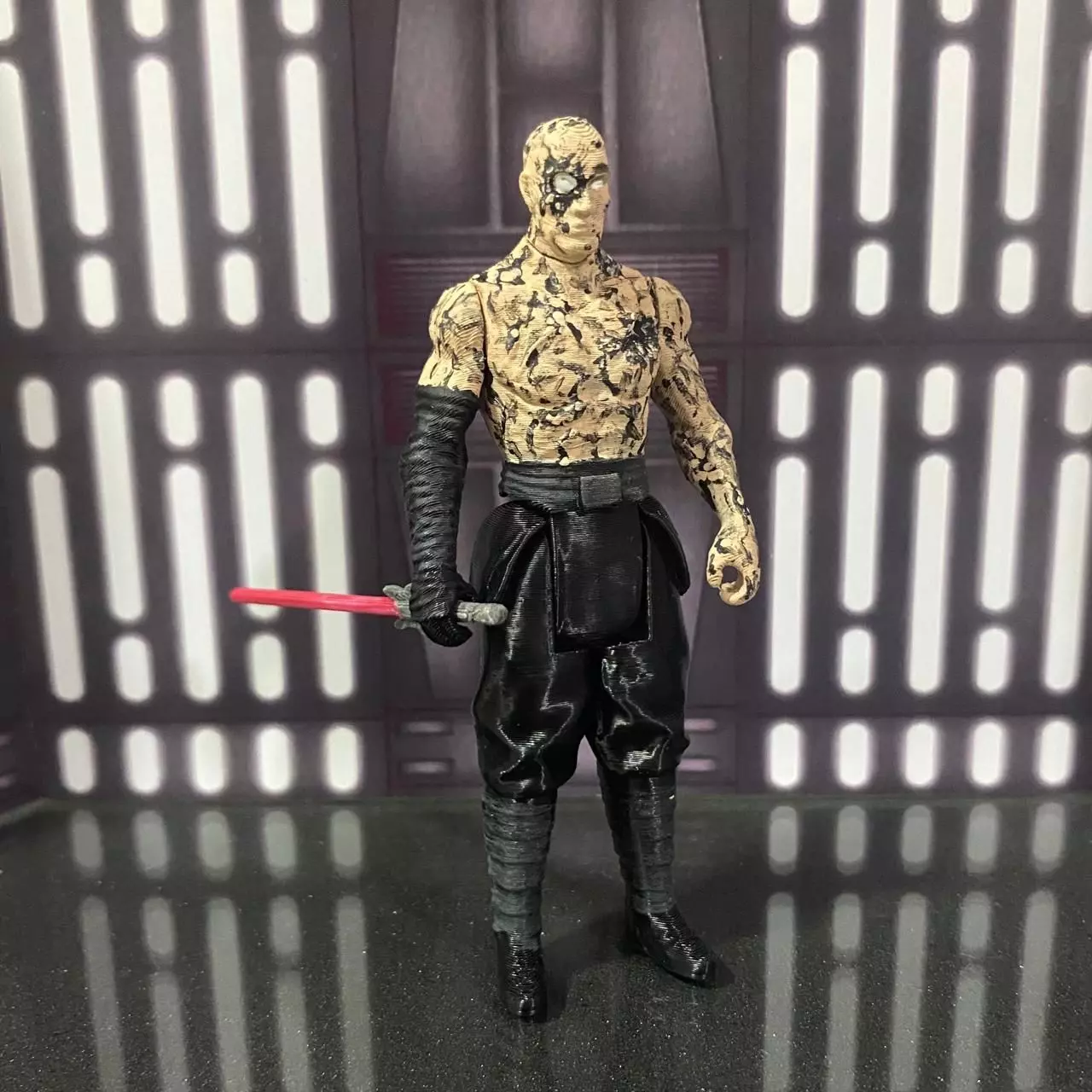 Darth sion star wars vintage toy kenner 3D print model_0