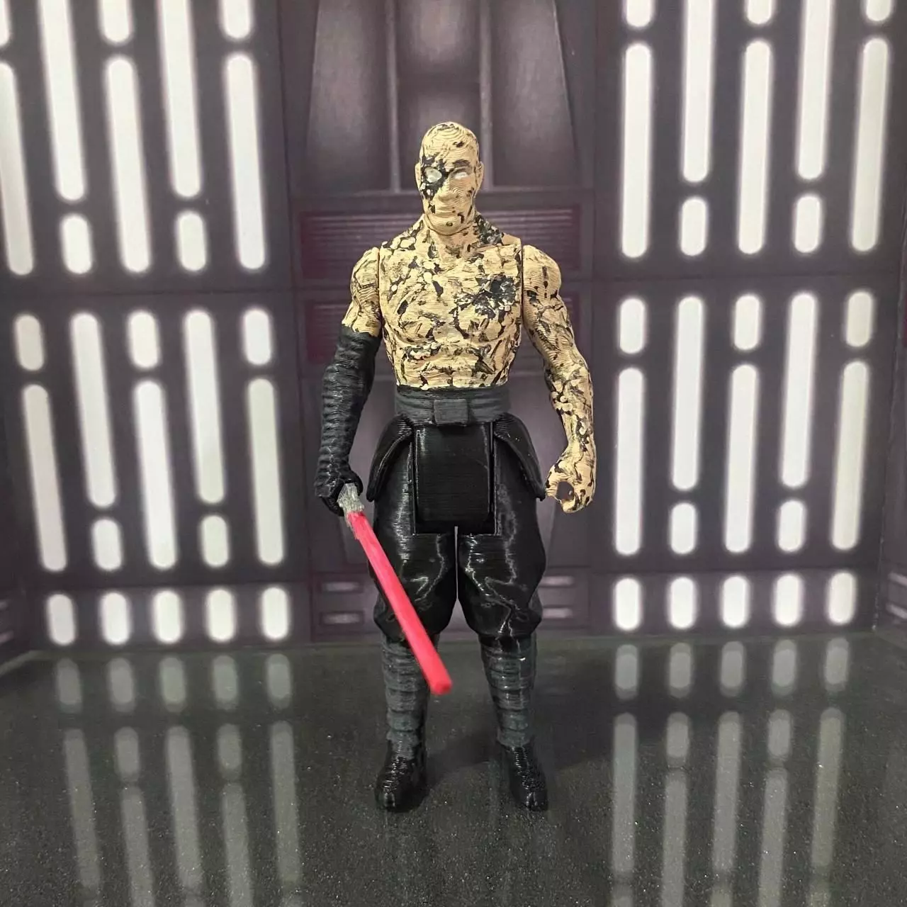 Darth sion star wars vintage toy kenner 3D print model_7