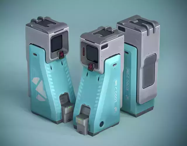 Sci-fi Console X3 PBR