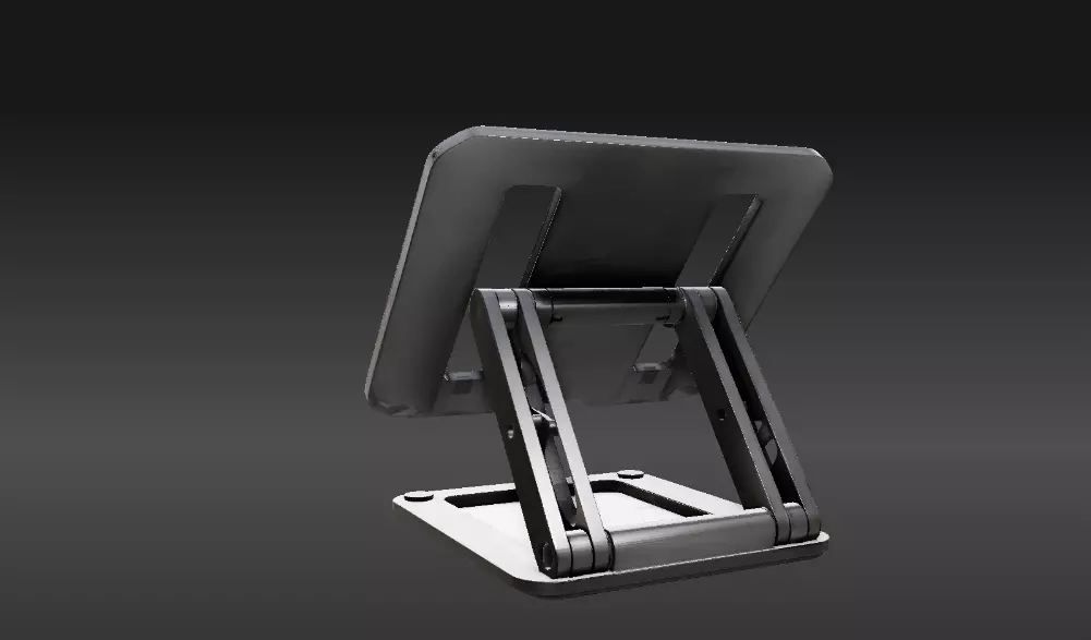 Premium Modern Laptop Stand 3D Model Minimalist Print-Ready 3D print model_7