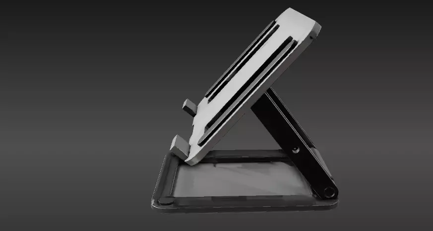 Premium Modern Laptop Stand 3D Model Minimalist Print-Ready 3D print model_8