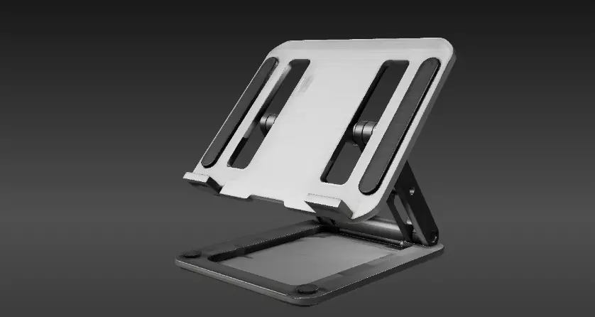 Premium Modern Laptop Stand 3D Model Minimalist Print-Ready 3D print model_4